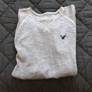 American Eagle Thin Thermal Long Sleeve Tee